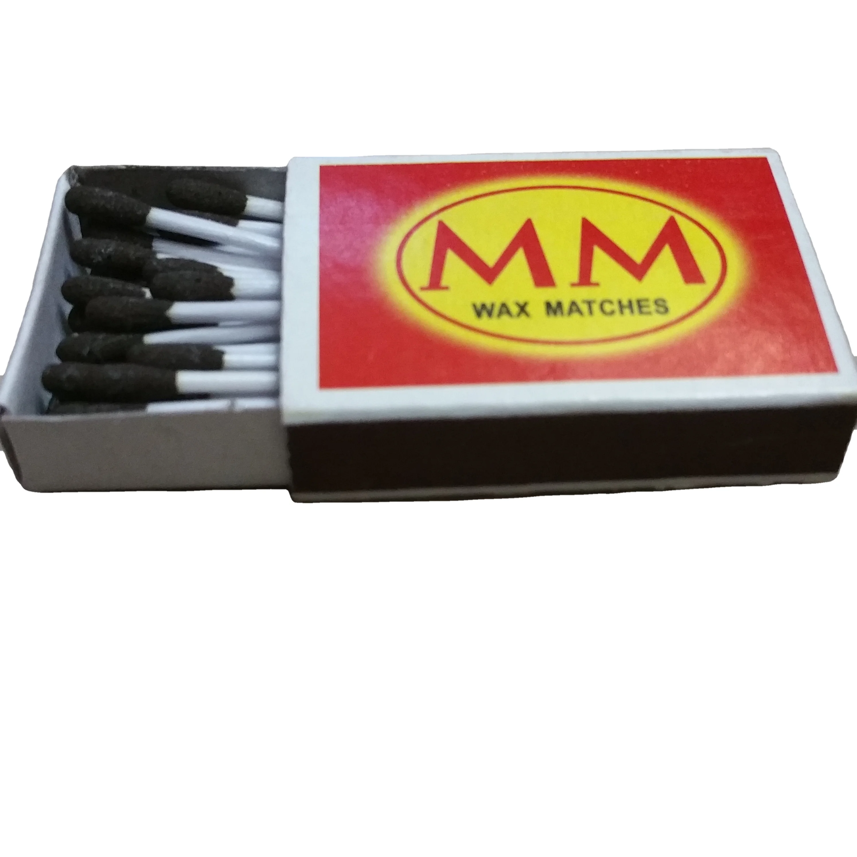Eco Friendly Wax Matches Box Premium Grade natural wood Made Kitchen Usage Wax Matches Box Export From India