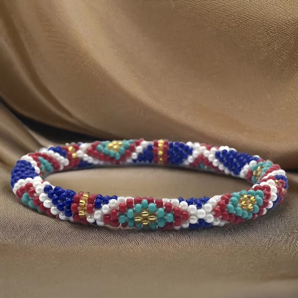 Glass Beaded Bracelets for Women Jewelry Bridal Bracelet