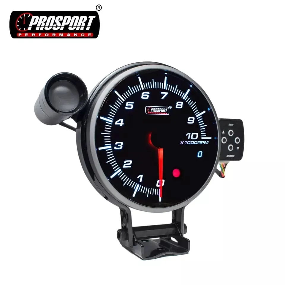95mm Universal Digital Display Prosport Tachometer OLED Diesel Engine RPM Meter Warning function