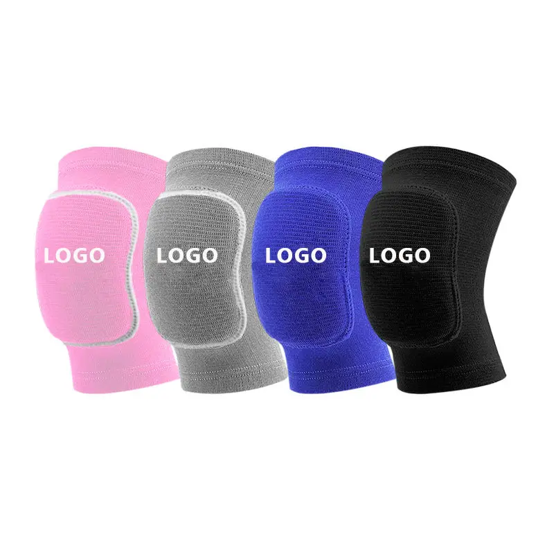 Nylon Dancing Knee Pads Thicken Sponge Sport Knee Pad Compression Elastic Volleyball Knee Brace