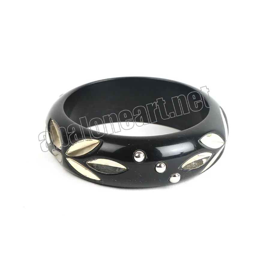 Pearl and Kundan Bridal Bangles Hand-Painted Kalamkari Bangles Indian Handcrafted Bangles for Sale