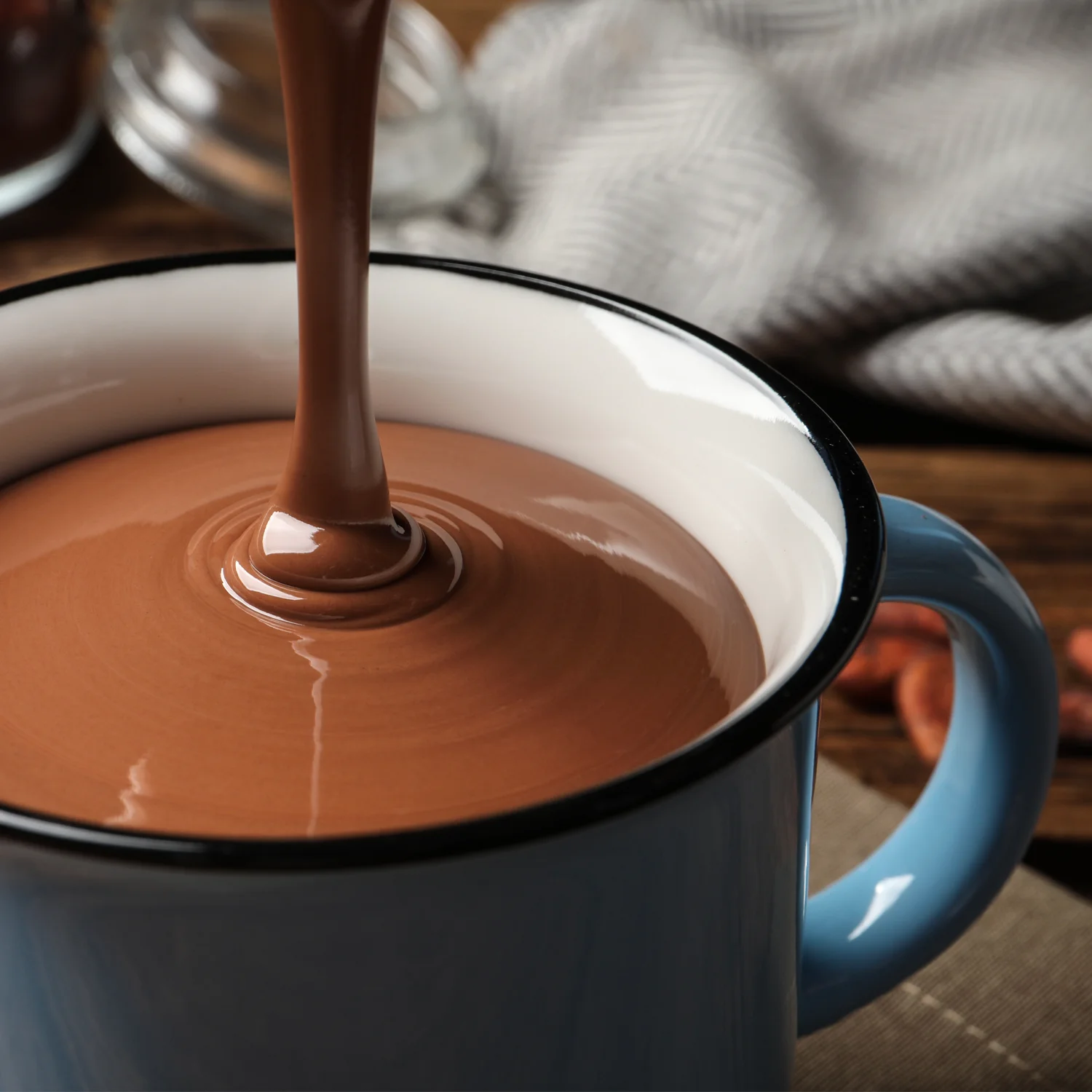 Top quality italian Bio HEALTHY vitamin D rich SHIITAKE Hot Chocolate chestnut Powder Mix Single Serving Sachets For Export