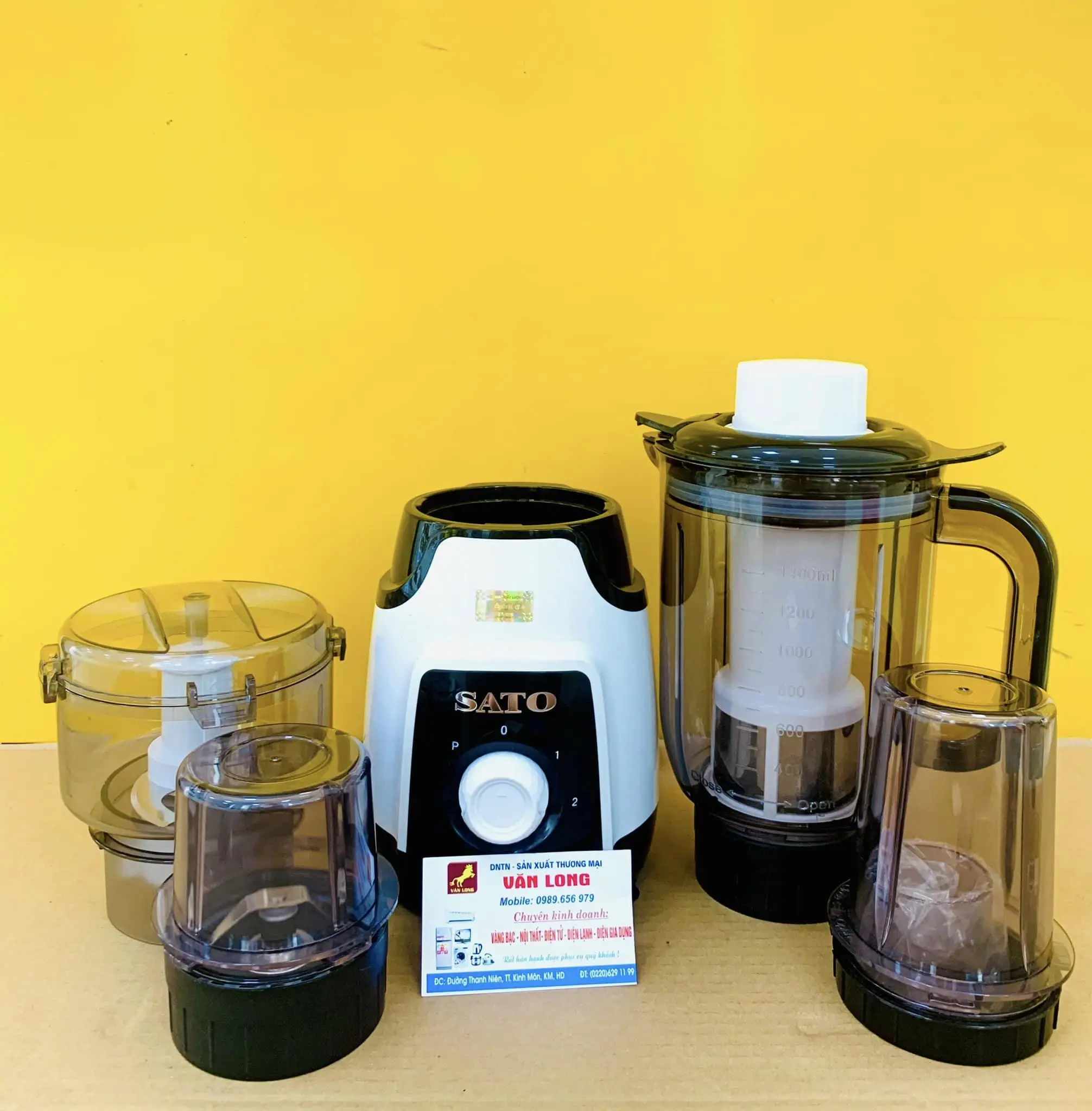 Sato MX4306B multi-function blender luxurious blender meat grinder and small dry mortar Japan technology