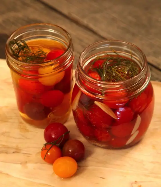 Лучшая цена Высокое качество маринованные помидоры черри