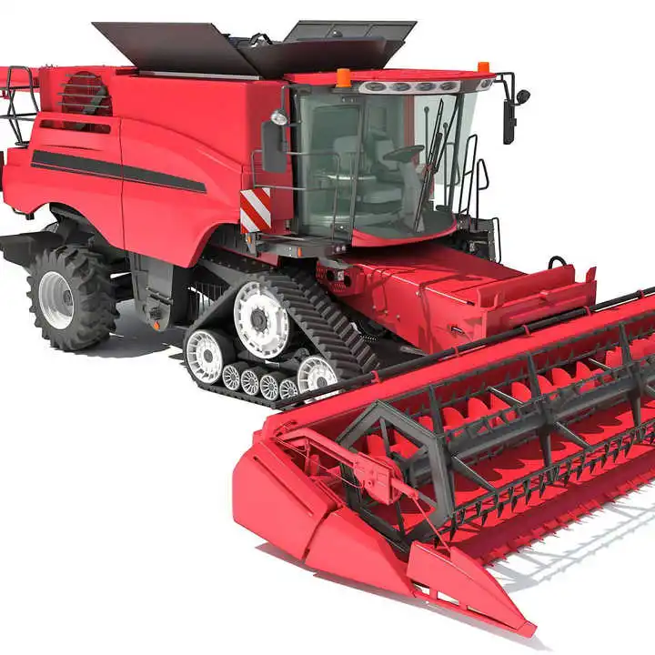 Hot Sale 1.2 meter working width rice combine harvester small combine harvester for rice wheat with low price