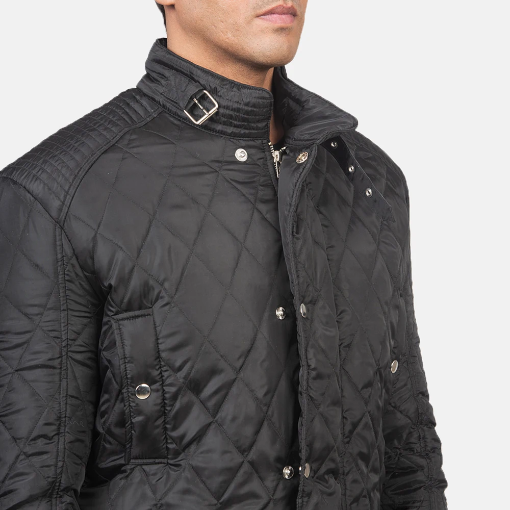 Latest wholesale men puffer jackets high quality cheap price Hooded Winter Black Coat mens padded jacket