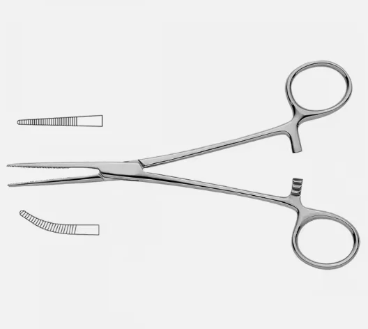 BOYS-ALLIS 5 x 6 teeth 155mm artery traction and tissue grasping forceps stainless steel medical use forceps