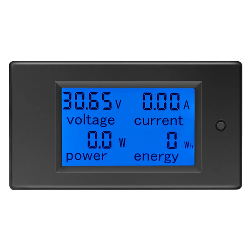 PZEM-031 6.5-100V 20A Current Panel DC Meter Solar Power Energy Meter Voltage Meters Ampermeter Digital Voltmeter