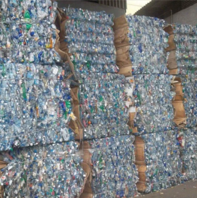 100% Clear Washed PET Bottles Plastic Scrap for Sale in Bales 100kg at Wholesale Prices per tons