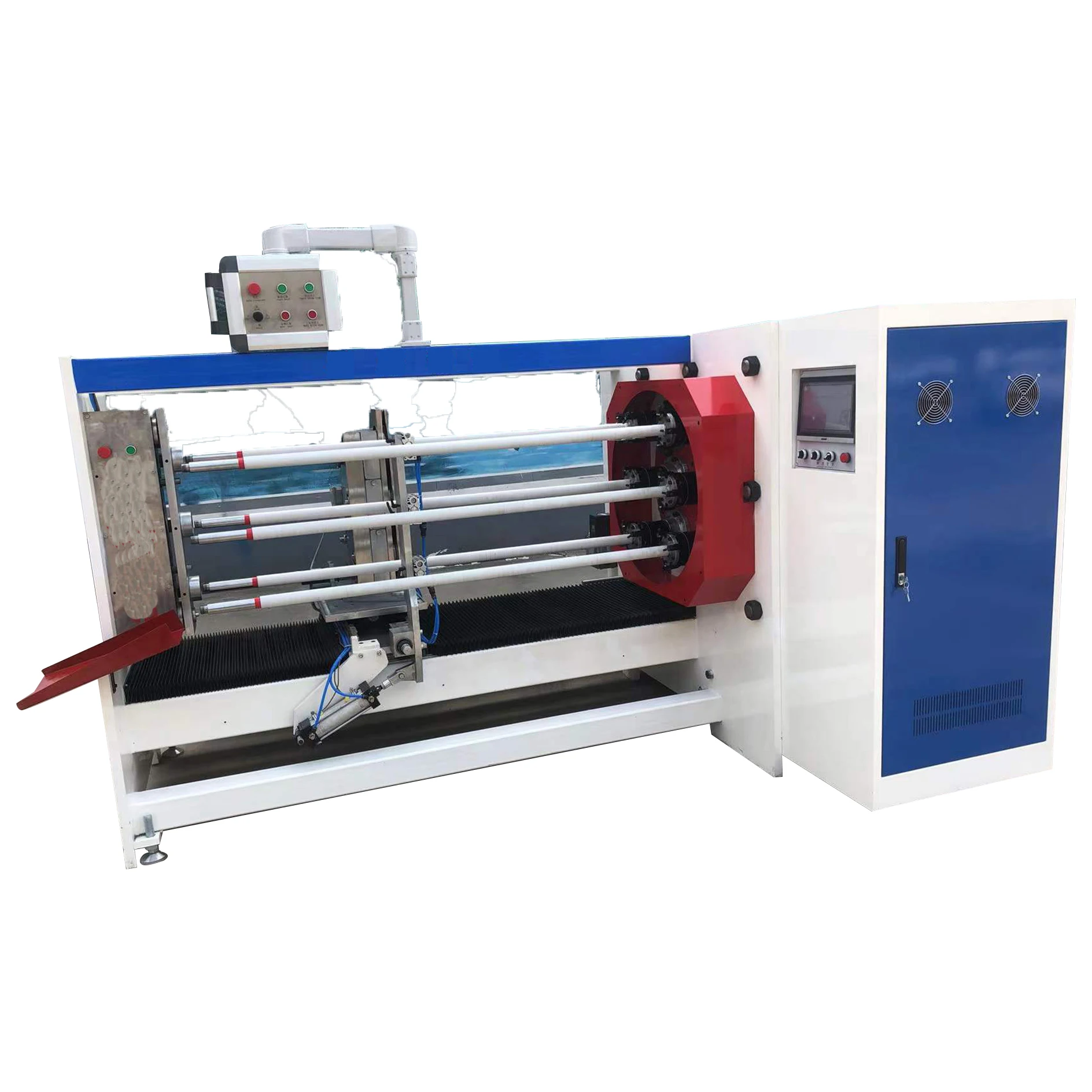double sided tape making machine  automatic cutting machine thread seal  nitto tape