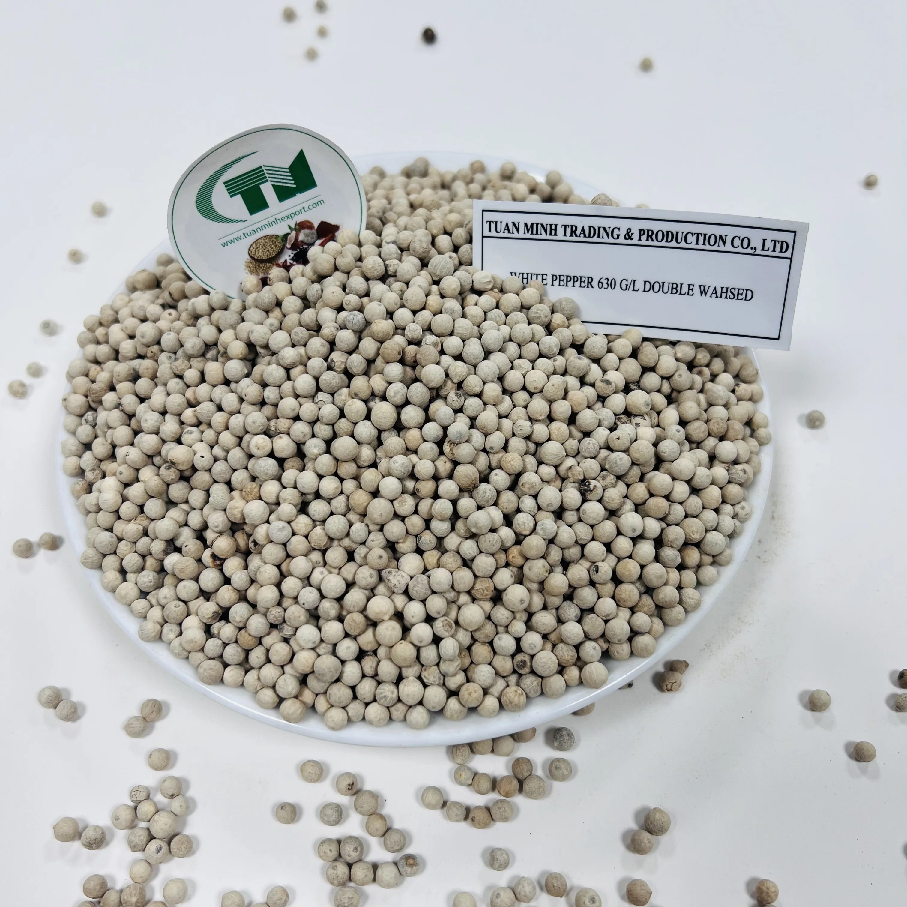 White Pepper seed Vietnam herbs and spices food ingredients Organic Dried peppercorn wholesales price premium quality