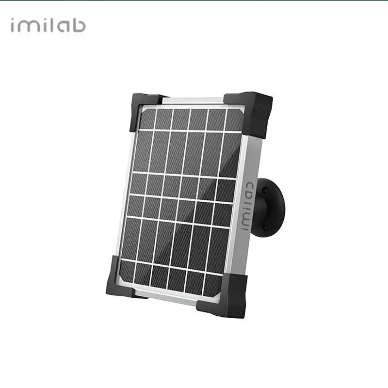 Global IMILAB Solar Panel Charger for EC4 Smart Home Security Camera Outdoor Monitor Camera with Micro USB Port IPC031