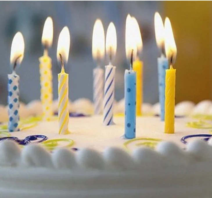 Decorative Spiral Birthday Candles for Cakes Cupcakes and Birthday wishes Spiral Birthday Candles - 24pc with Competitive Price