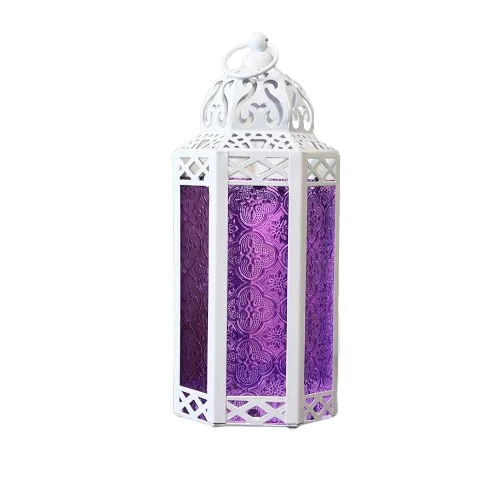 Moroccan Decorative Hanging Lantern Home Decorative Lamps & Lighting Flashlight Colorful Walls Hanging Candle Lantern