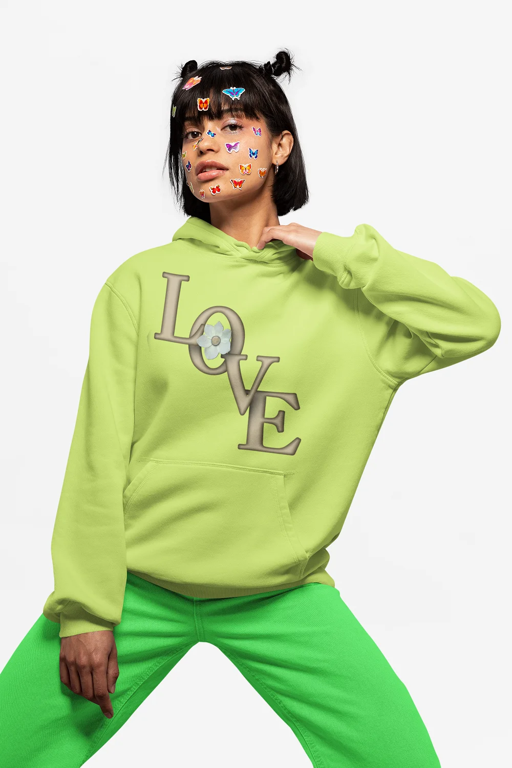 Customize embroidery multi color terry fabric 320 gsm Women hoodie made for your business Top quality Customized Print Embroider