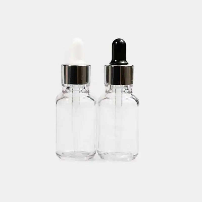 private label OEM ODM Korea Tattoo Pigment Color Booster 10ml 30ml Bottle Serum Glass Bottle glass dropper with  pump cap