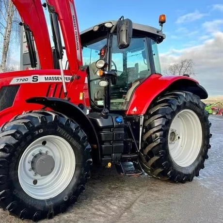 Hot Selling 2020 FOR-MASSEY FERGUSON 7720S 175 HP to 299 Tractors 4 Wheel Drive Ready EXPORT Worldwide