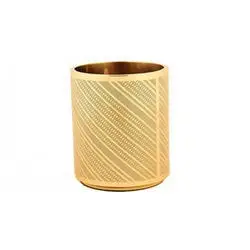 Brass pen holder jars and Makeup Brush Desk Organizer brass pen holder for new design brass pen holder