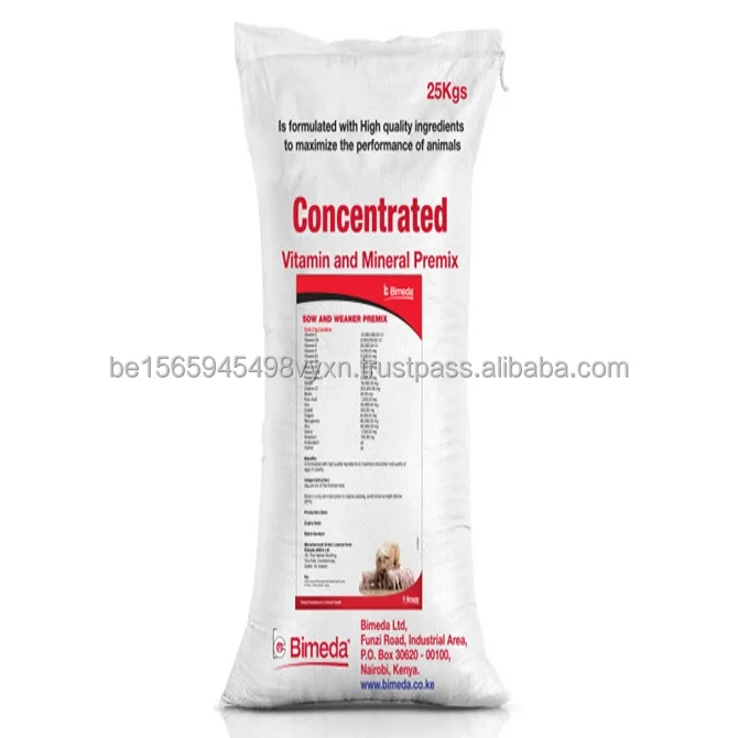 Ингредиенты для премикса домашней птицы | Поставщик кормов животных 2 5% кормления свиней