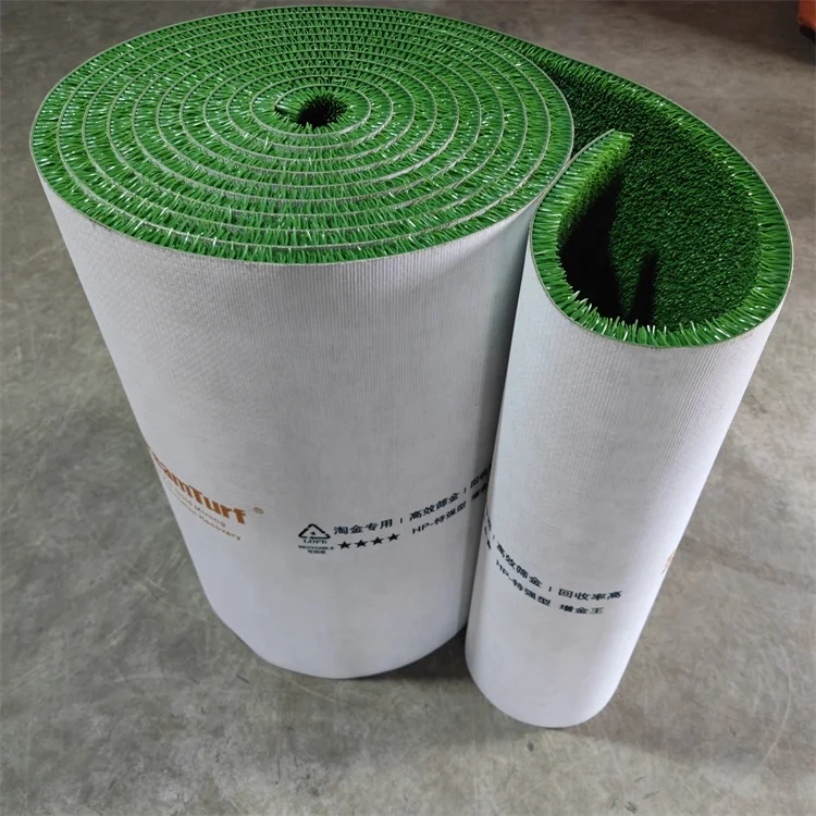 Dreamturf Turf Hog Sluice Matting River Gold rush artificial grass carpets alluvial gold mat for washing gold