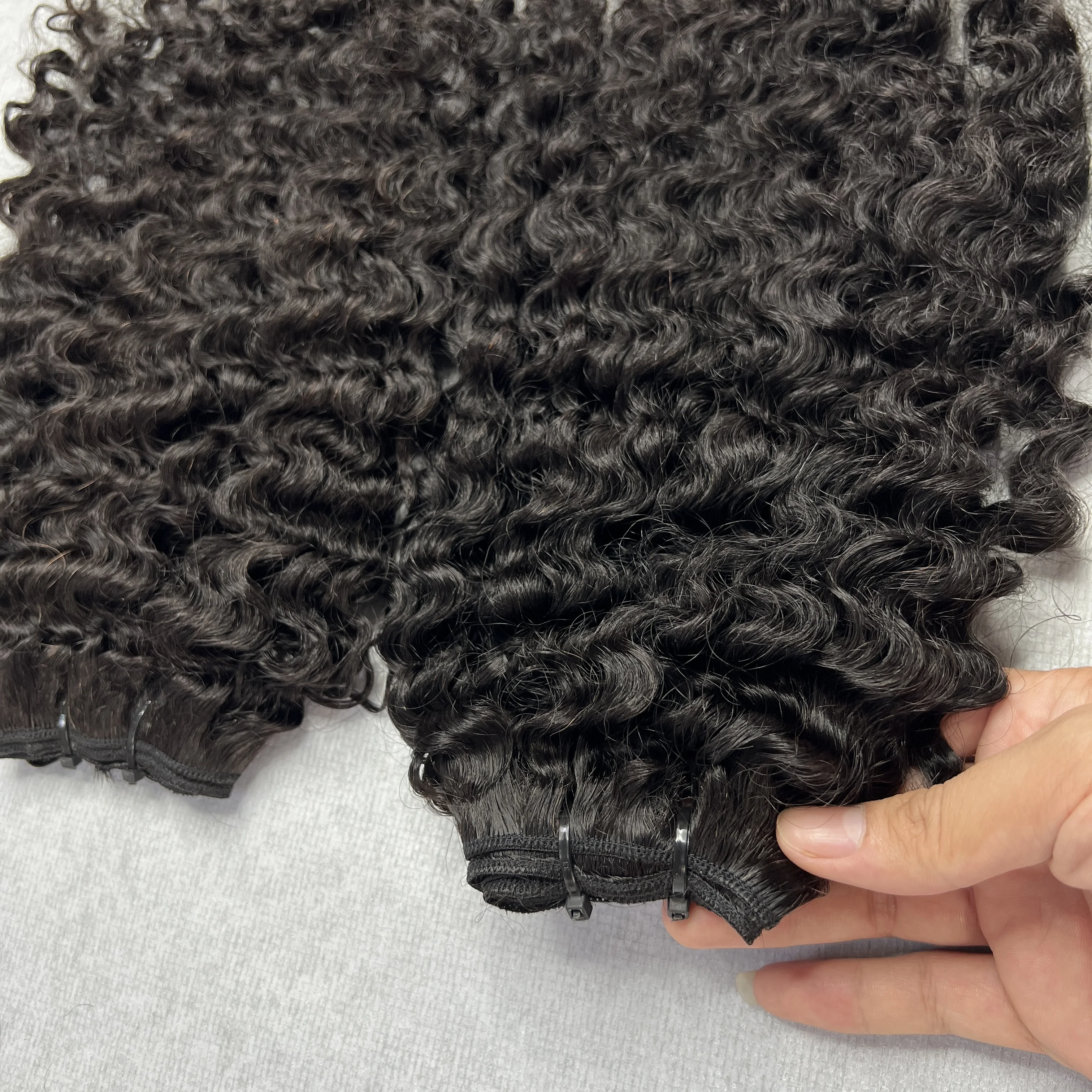 Wholesale Vietnam Raw Unprocessed Burmese Curly Weave Bundles - Hot Texture Kindly Curly Hair Low Price Factory Hair Extensions