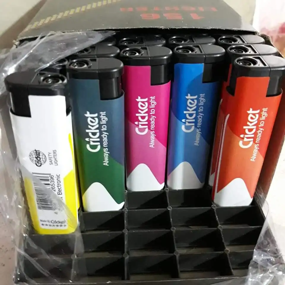 Custom Logo Available for Original Cigarette Cricket lighters