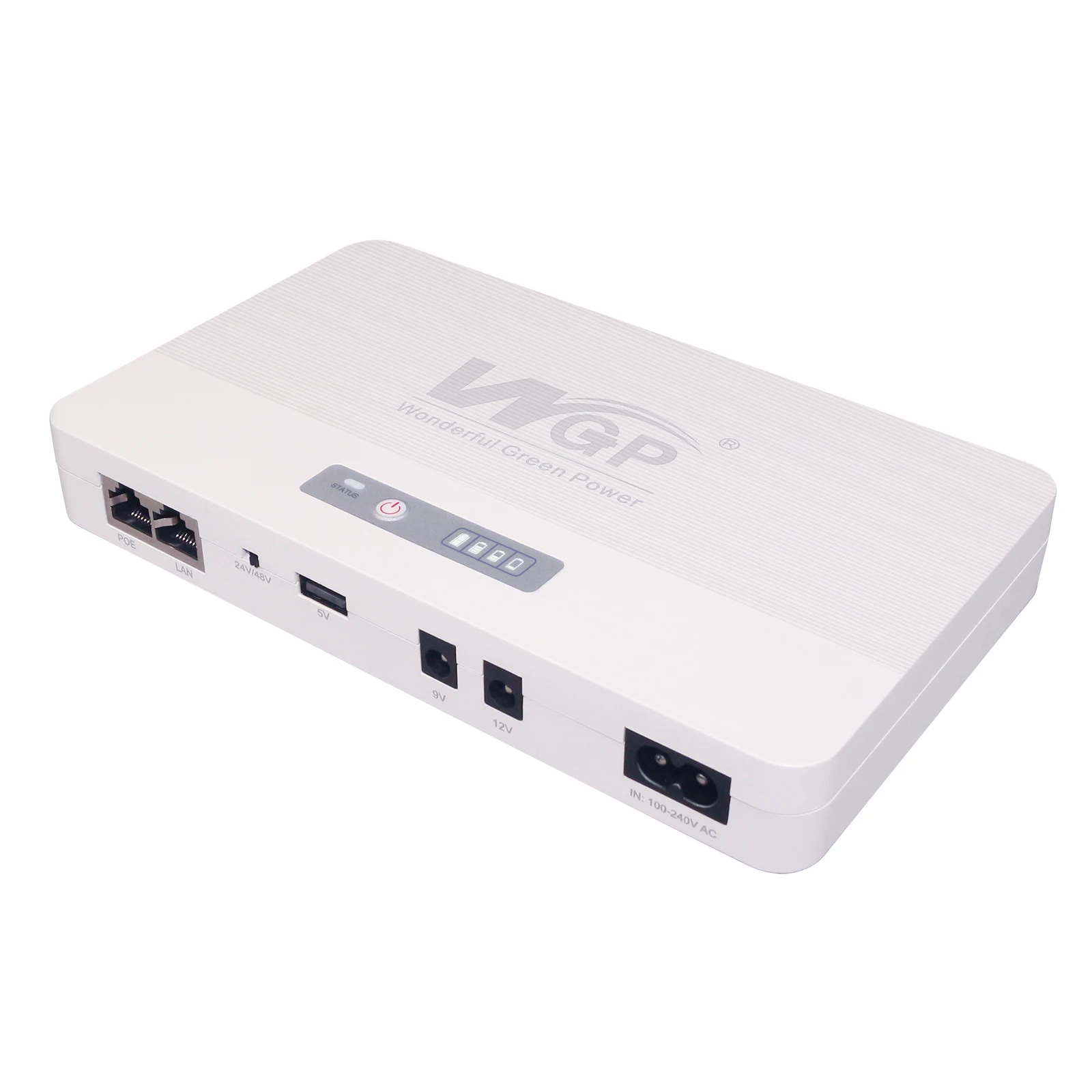 Выход UPS POE DC9V 12V 15V 24V 48V USB 5V 10400maAh mini dc ups 24v для Wi-Fi маршрутизатора