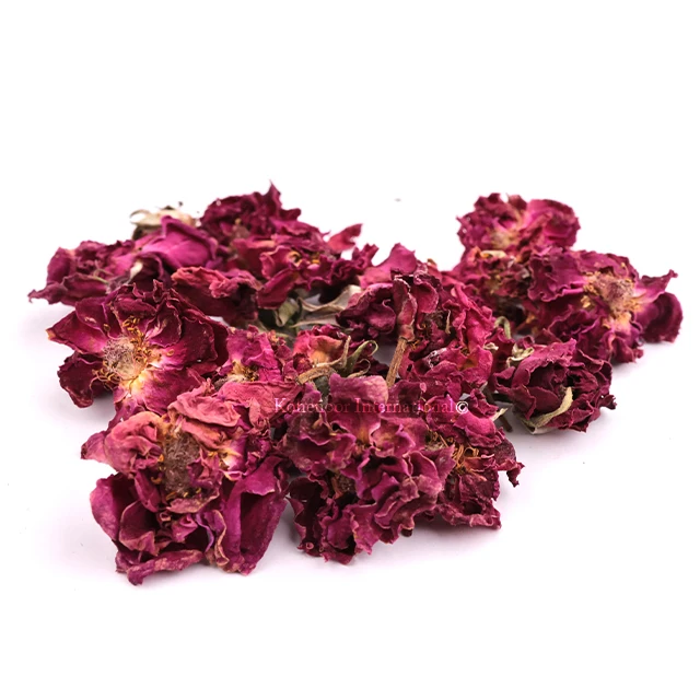 Dried Red Rose Flowers Premium Quality Dry Red Rose Flowers For Weddings And Herbal Products Rose Buds In PP Bags, 25 Kg Bags