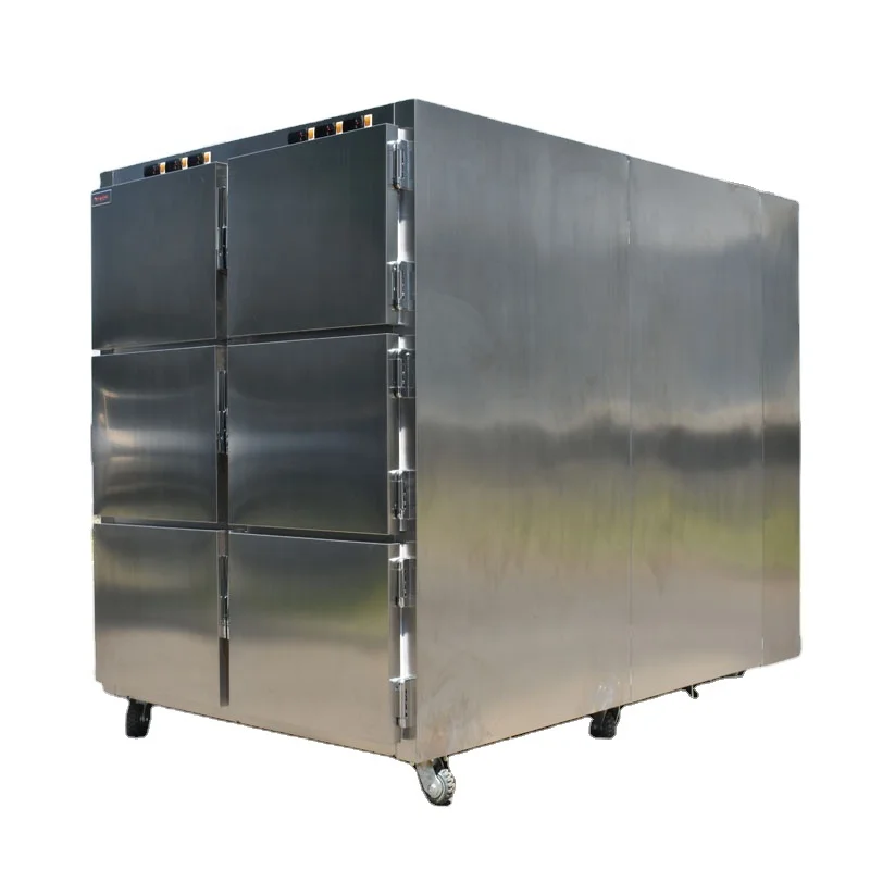 Freezerpalace High Precision 6 Rooms  Morgue Storage Cabinet Morgue Freezer Cadaver Storage Cabinet Supplies