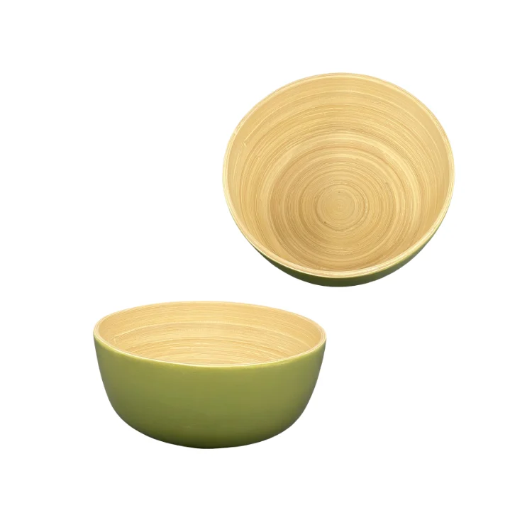 Оптовая продажа одноразовая Круглая Бумажная коробка ручной работы из бамбука хорошего качества изготовленная во Вьетнаме