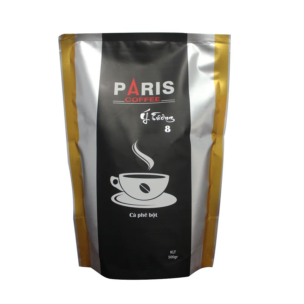 Wholesale Private Label coffee medium roast from Vietnam Ground Coffee 08 PARIS Ground Coffee Shelf Life 12 Months 500gr/bag