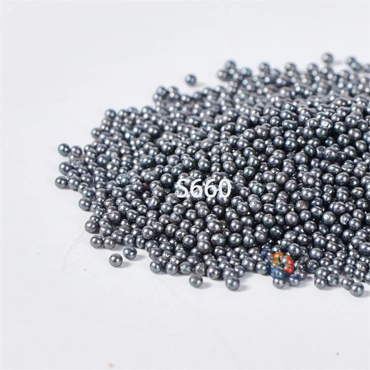Shot blasting machine wear-resistant steel shot s660  sand blasting rust removal special cast steel shot