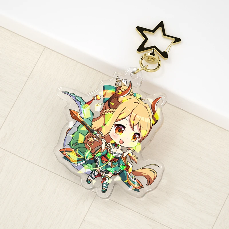 Paran 2023 New Anime Charm Keychain Wholesale Customize Your Design Clear Acrylic Keychain Japanese Cute Kawaii Acrylic Keychain