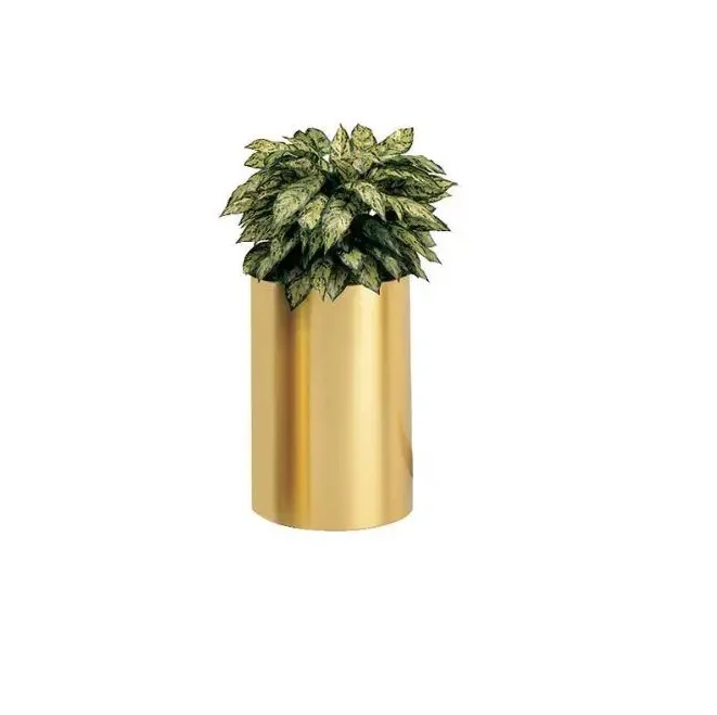 Best Quality round Shape Metal Flower Vases for garden Decorations Available in Custom Services from India