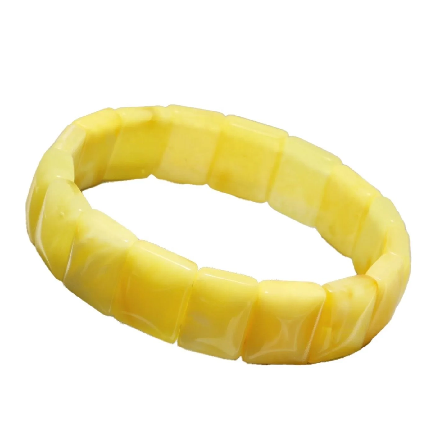 Wholesale Natural Stone Jewelry Topaz Agate Resin Beads Art Personality Leisure Jewelry Acrylic Bracelets for Women