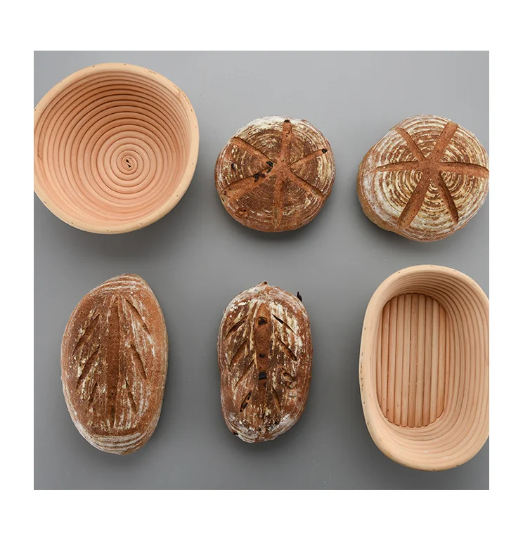 2022 дешевая ротанговая форма для хлеба корзина сделанная во Вьетнаме 99GD