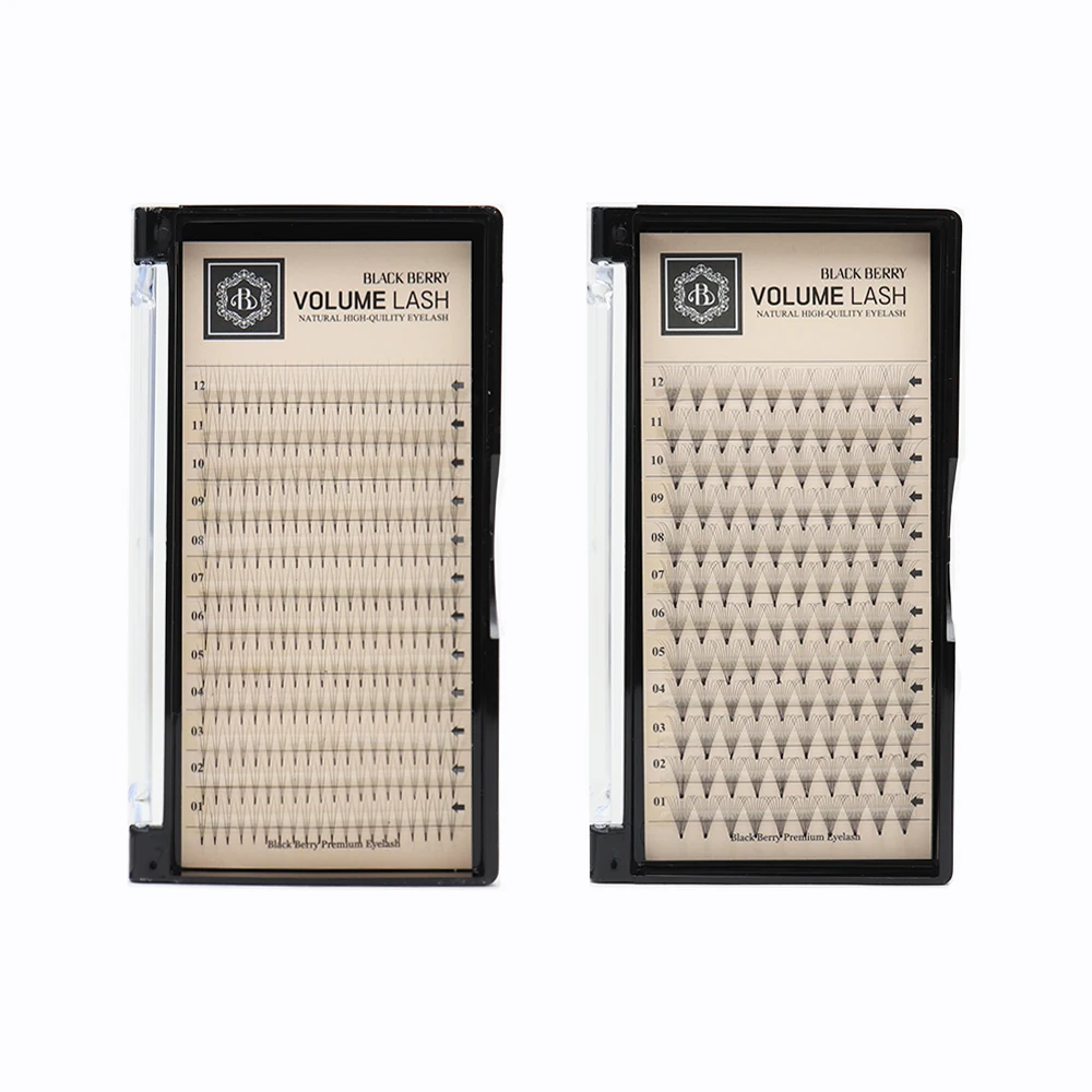 lashes fans Wholesale Pre Fanned Volume Eyelash Extensions 3D 5D 10D Long Stem Premade Handmade Fans eyelashes