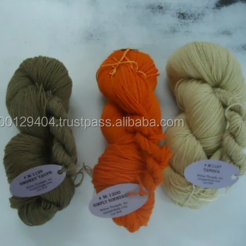 Пряжа из шелка и