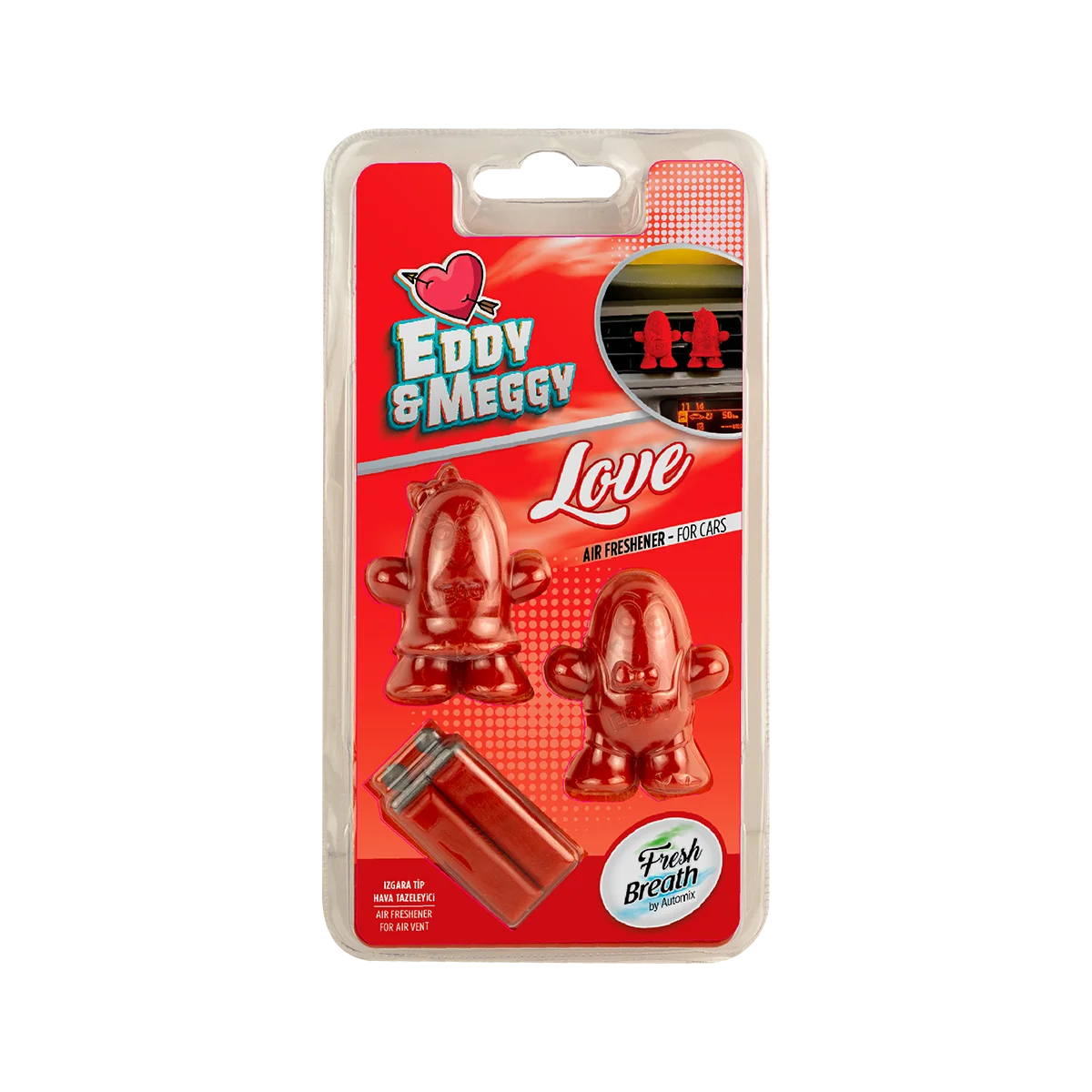 Hot Sale Air Fresheners Love 2in1 Long Lasting Car Plate Air Fresheners Olive Flower Passion Woody Ocean Fresh Spring Elegance