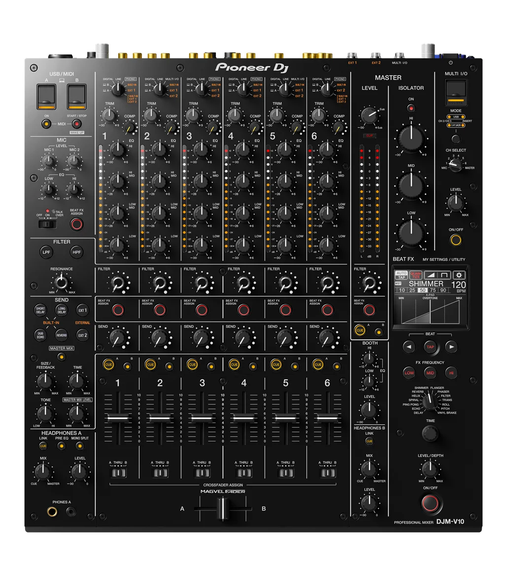 New in DJ CDJ-3000 2 Pair + DJM-V10 DJ Controller Mixer
