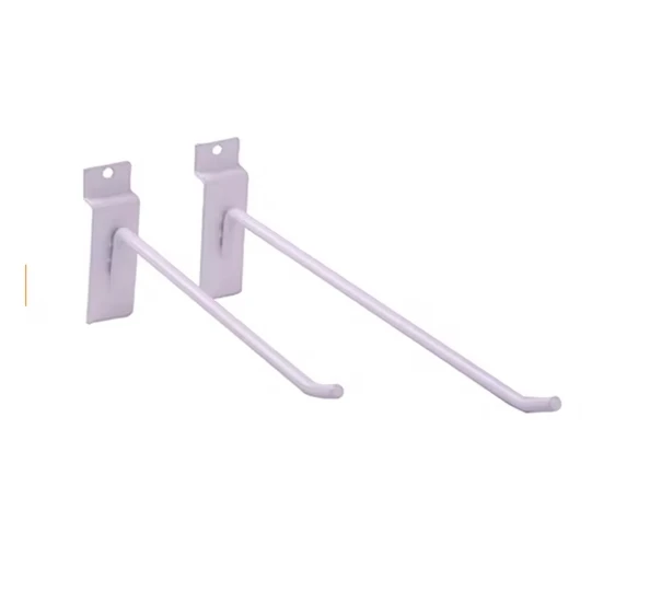 Customized Size Metal Grid Panel Steel Clothes Hanging Wall Wire Store Display Counter Merchandise Hook Cowboy Hat Product