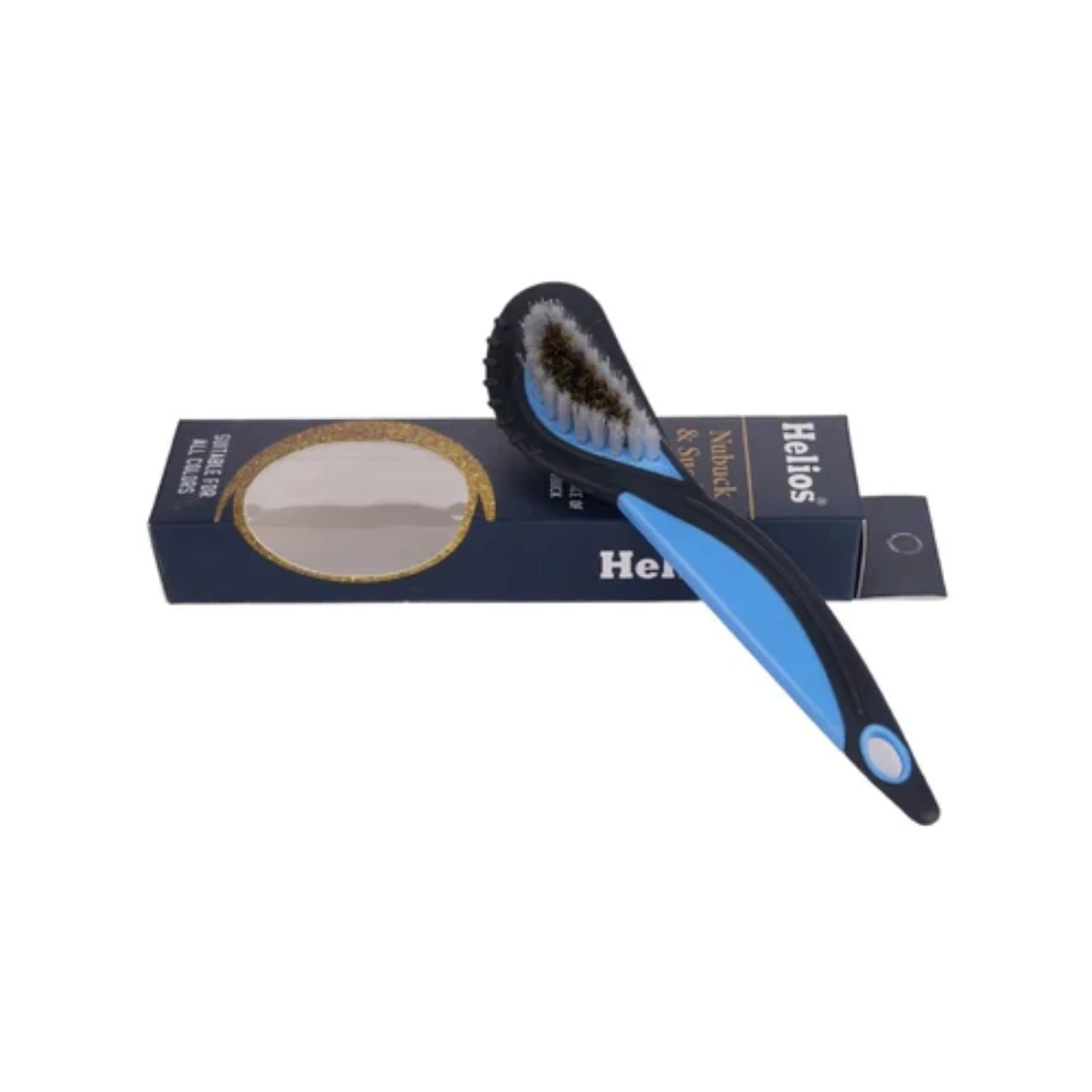 Revive your Nubuck Suede leather with ease - Helios 4 way brush is all you need