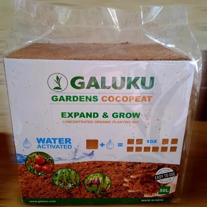 Блоки кокосового торфа 5