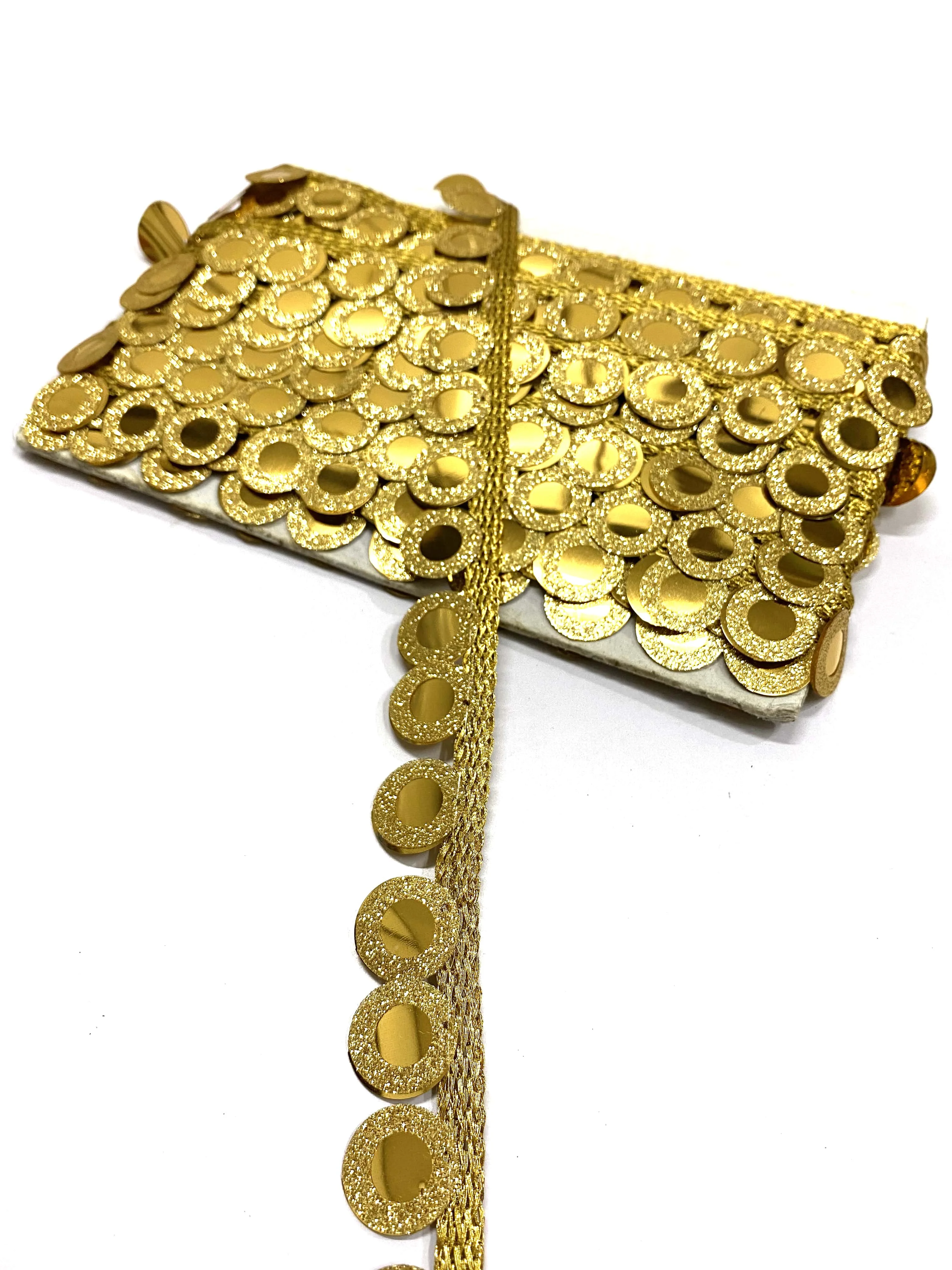 Hot Sale Sequin Lace Trim For Garments And Decorations