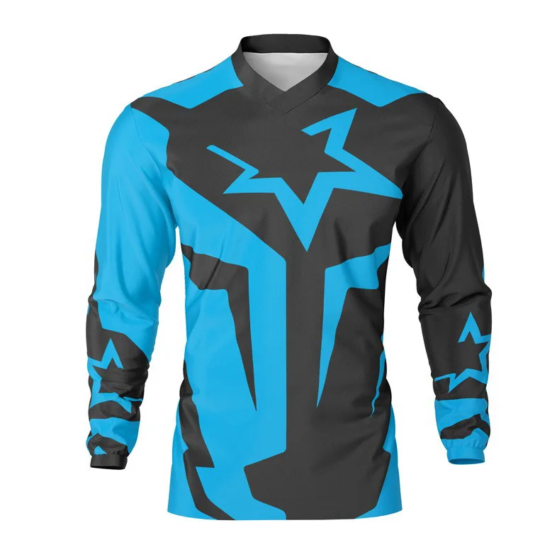 Motocross Jackets Trail Riding suits off-road jersey Clothing 100% Polyester Sublimated Motocross Jersey Motorbike Racing Suit