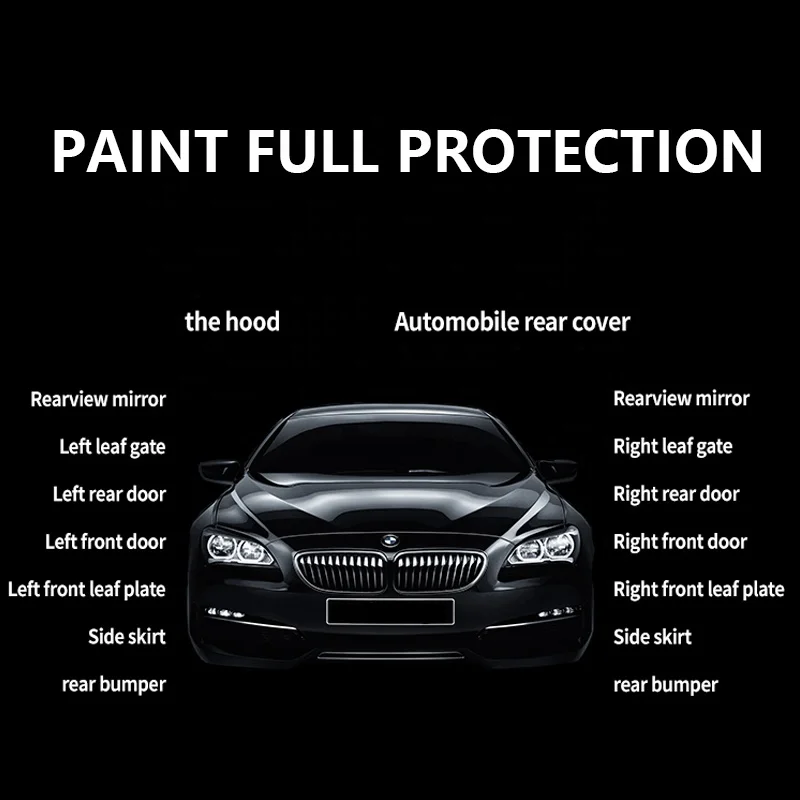 High quality car polyurethane self healing 1.52m*15 meter Xpel TPU Black Matte Car Body Wrap Vinyl PPF Paint Protection Film