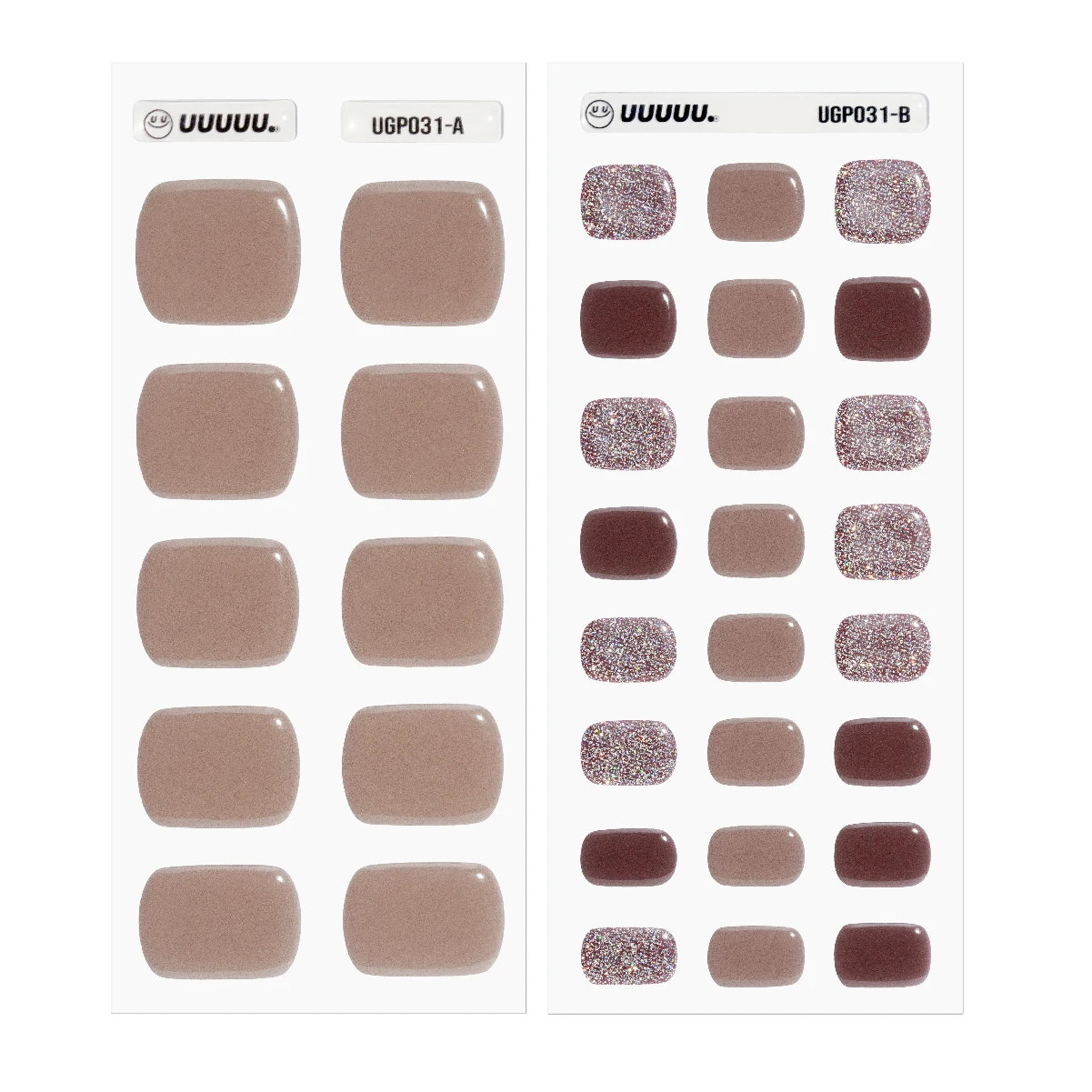 Korean 100% Real Salon Quality Press on gel nails Gel Nail sticker Pedicure Wholesale Certified