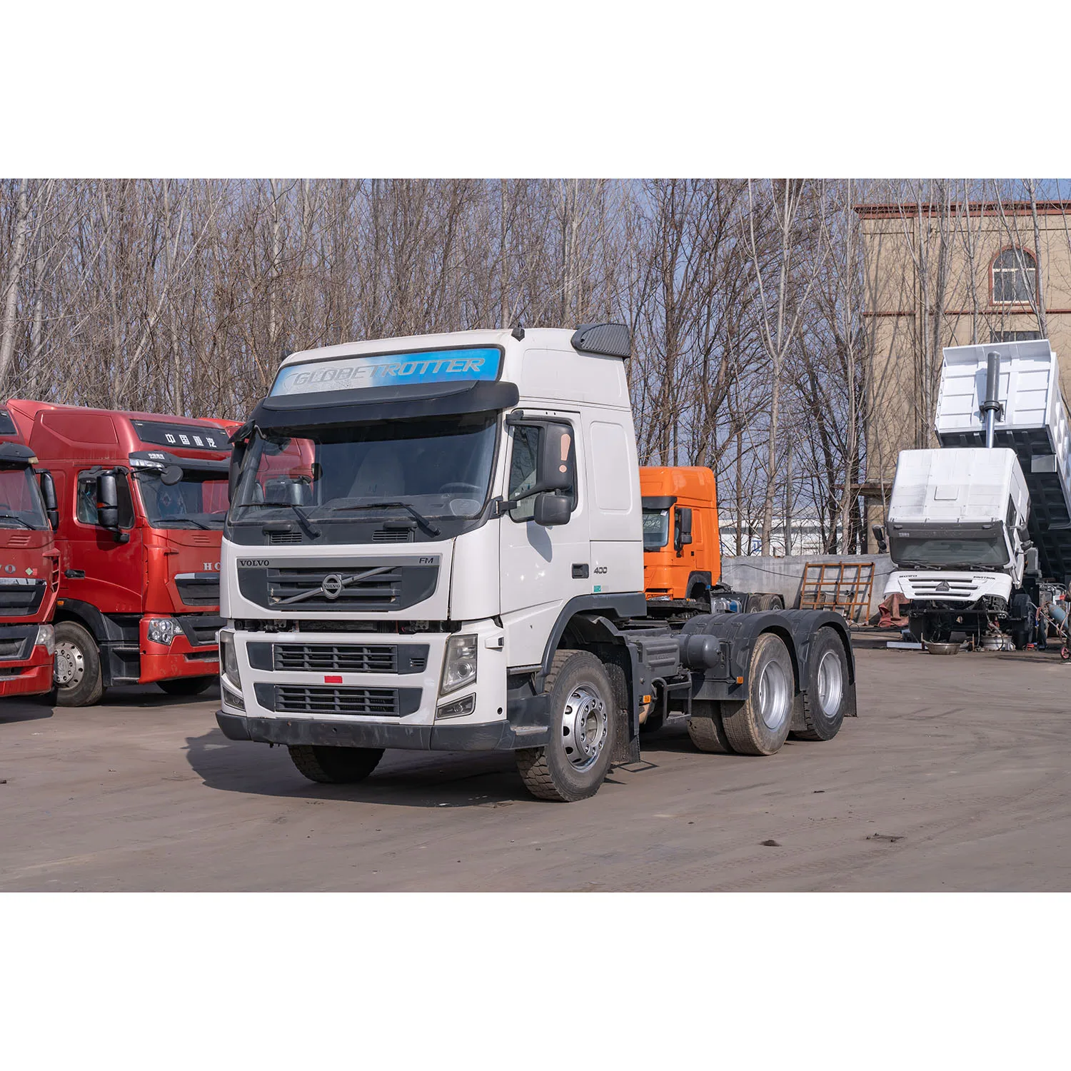 Подержанная головка грузовика Sweden Volvo FM 400 440 трактор Трейлер для продажи