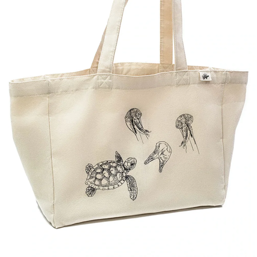 Daily Outdoor Large Capacity Big Canvas Shopping Bag  Cheap Durable Beach Custom Logo Cotton Canvas Shopping Bag For Women