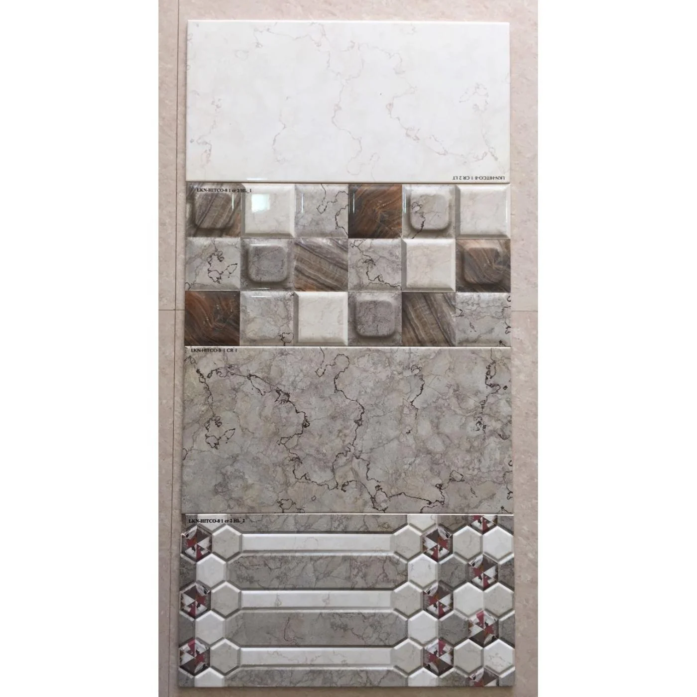 Indian Factory Price 30*60 Digital Glossy Glazed Hot Sale 300X600mm Bathroom Interior Ceramic Wall Tiles for Kitchen and House